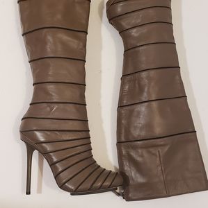 L.A.M.B boots 5.5 leather  boots